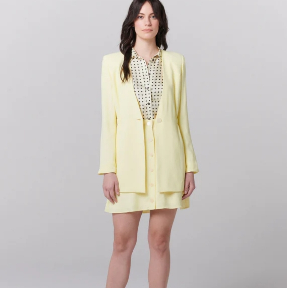 🆕️ Ellie Mae Kristen yellow blazer